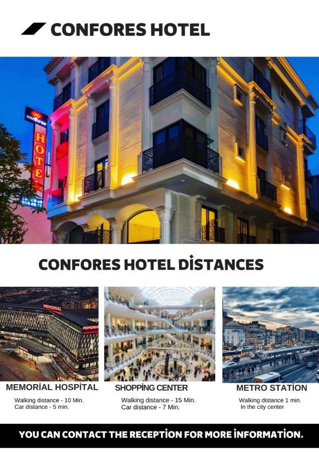 Confores Hotel Isztambul Kültér fotó